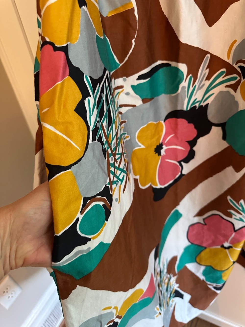 VINTAGE 1970s COTTON DRESS - Picture 3 of 6